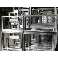 Rectangular Shutter Fire Dampers, out of air stream blades, UL classified