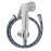 Toilet hand spray shattaf with hose and hook