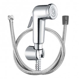 Toilet hand spray shattaf with hose and hook