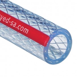 transparent PVC plastic braided hoses
