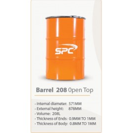 Barrel 208 Open Top
