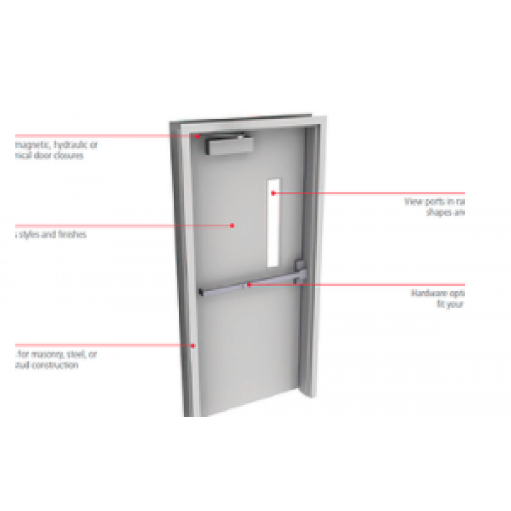 Fire Rated & Non Rated Steel Doors