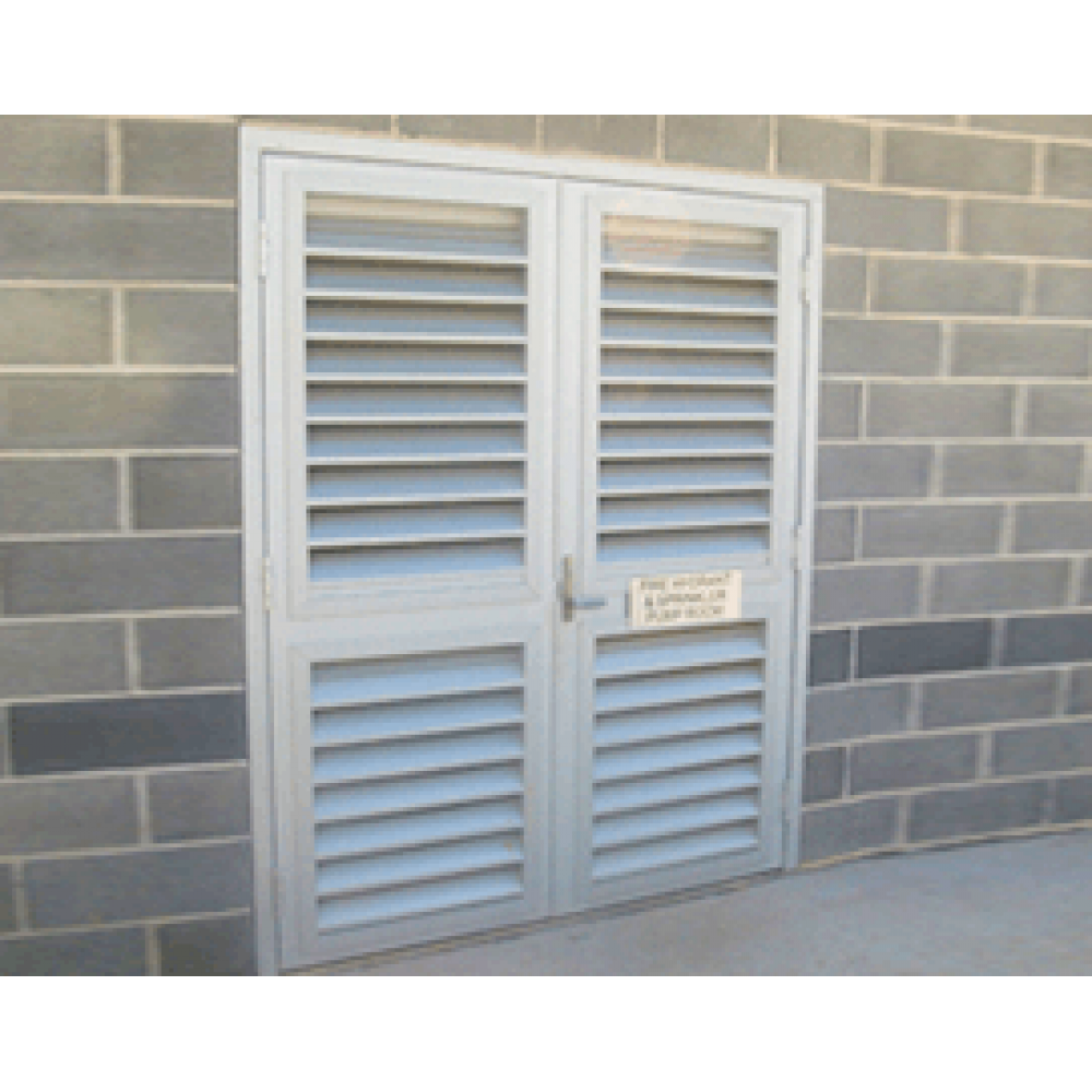 Fully Louver Metal Door