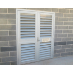 Fully Louver Metal Door